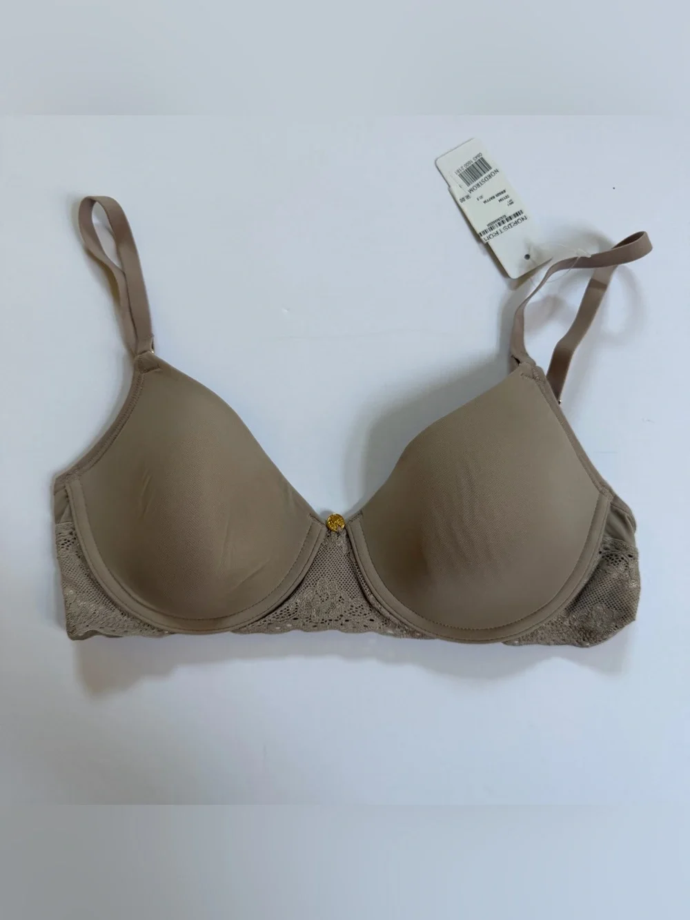 Natori Bliss Perfection Comfort T-Shirt Bra in Raffia color 32B NWT
